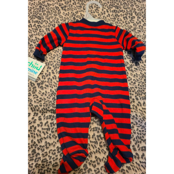 Child of Mine and Carter’s Footless Sleeper Newborn Full Zip Long Sleeve (AE) - Picture 3 of 3